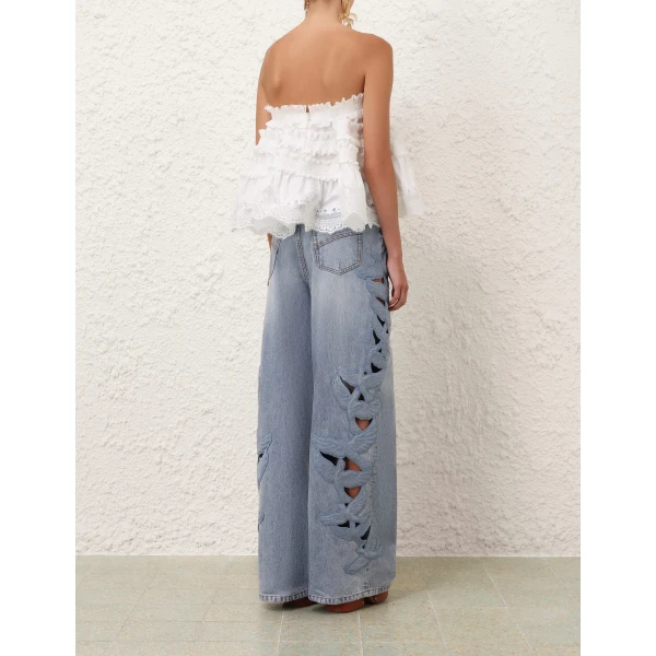 Elevate your elegance in this Zimmermann Bikini available now at Luxury Shoes 