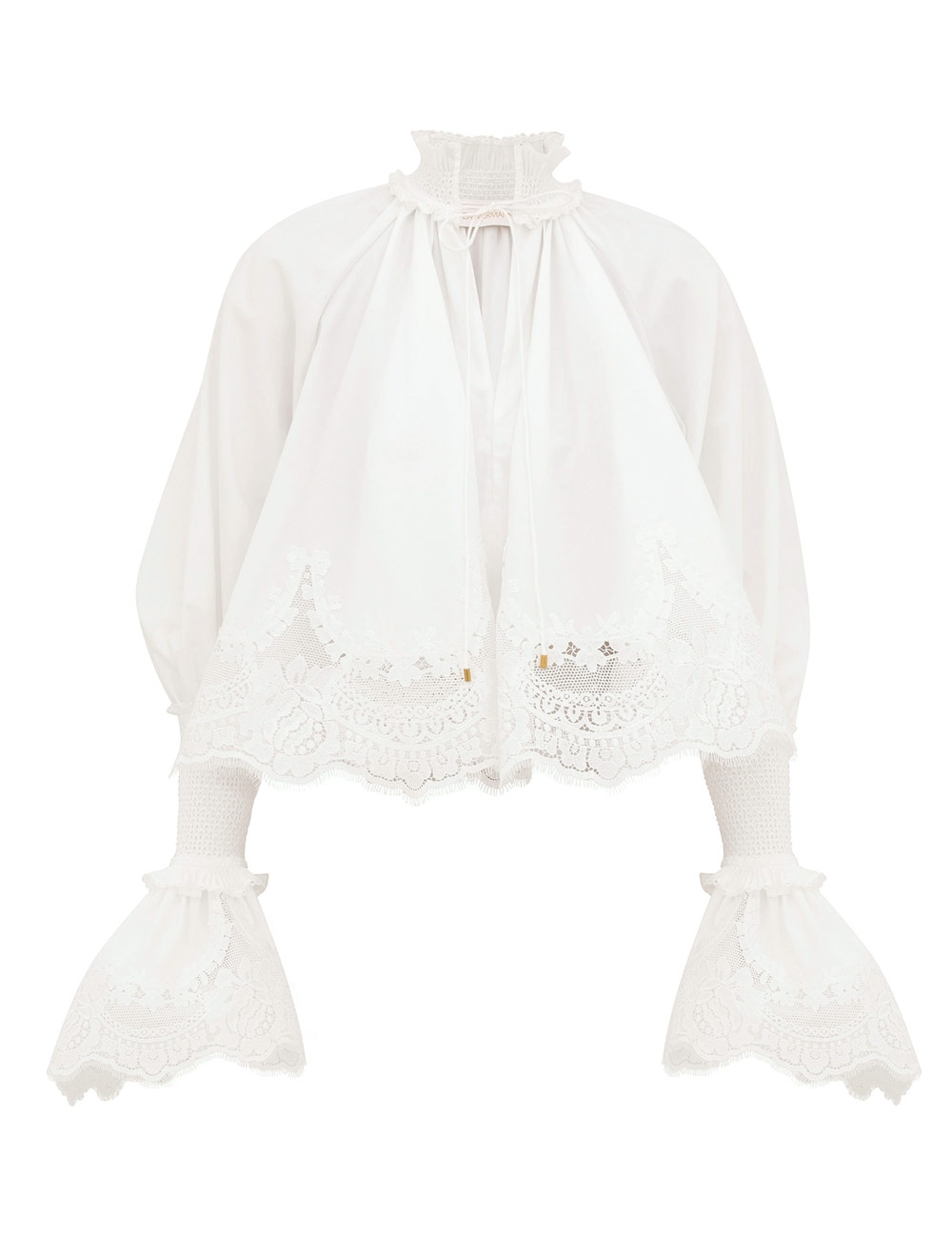 Elevate your elegance in this Zimmermann Tops available now at Luxury Shoes 
