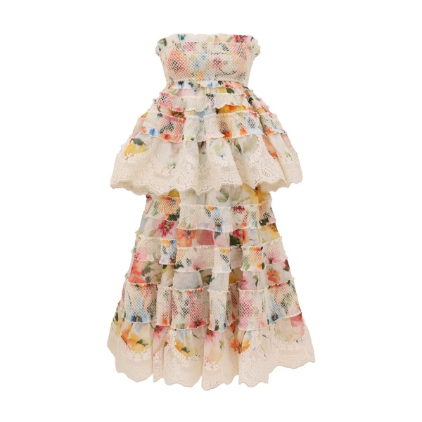 Elevate your elegance in this Zimmermann Dresses available now at Luxury Shoes 
