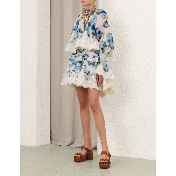 Elevate your elegance in this Zimmermann Dresses available now at Luxury Shoes 