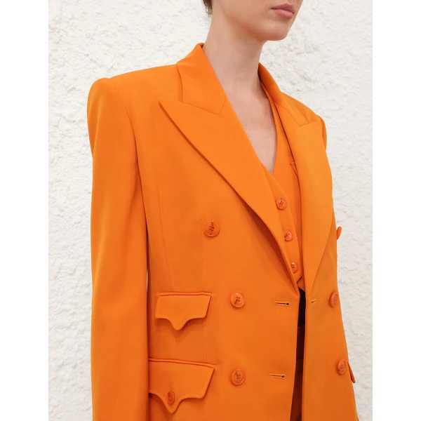 Elevate your elegance in this Zimmermann Jackets available now at Luxury Shoes 
