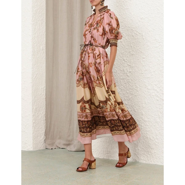 Elevate your elegance in this Zimmermann Dresses available now at Luxury Shoes 