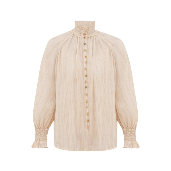 Elevate your elegance in this Zimmermann Tops available now at Luxury Shoes 