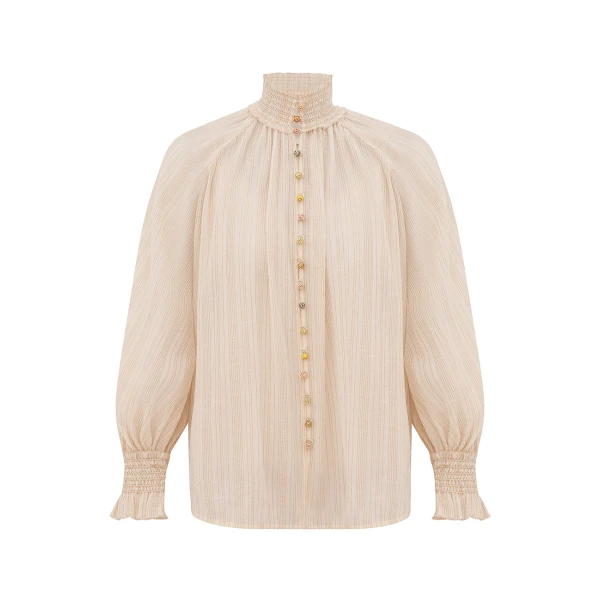 Elevate your elegance in this Zimmermann Tops available now at Luxury Shoes 