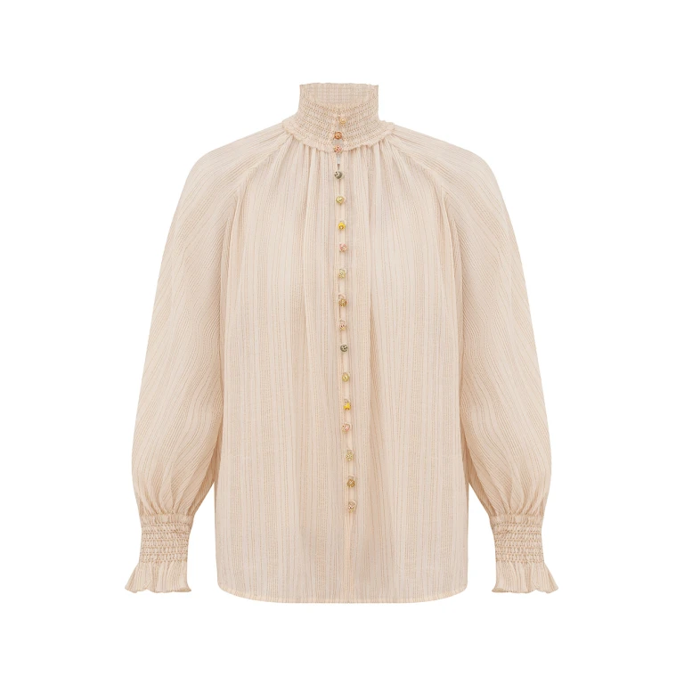 Elevate your elegance in this Zimmermann Tops available now at Luxury Shoes 
