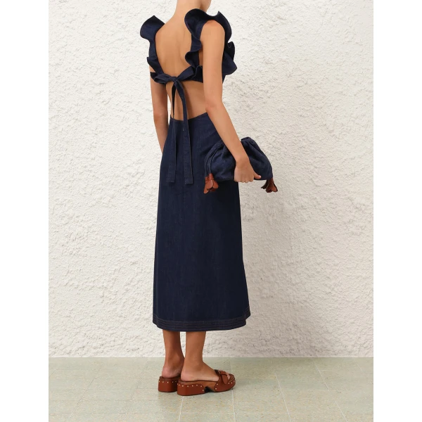 Elevate your elegance in this Zimmermann Dresses available now at Luxury Shoes 