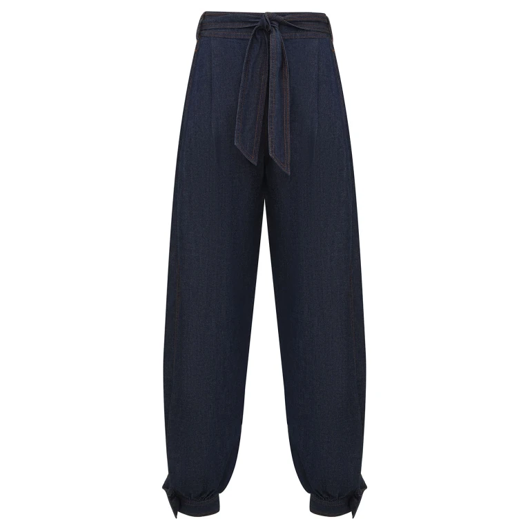 Aster Denim Harem Pant