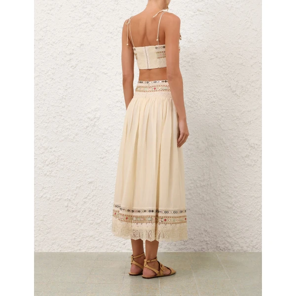 Elevate your elegance in this Zimmermann Skirts available now at Luxury Shoes 