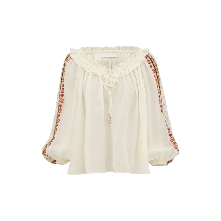 Aster Embroidered Blouse