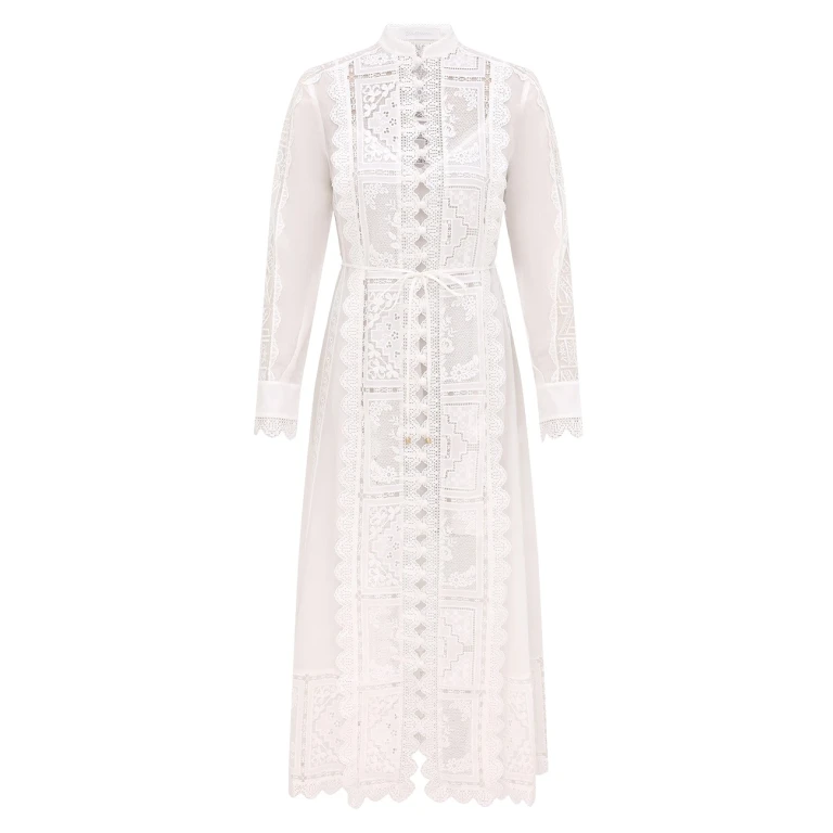 Elevate your elegance in this Zimmermann Dresses available now at Luxury Shoes 