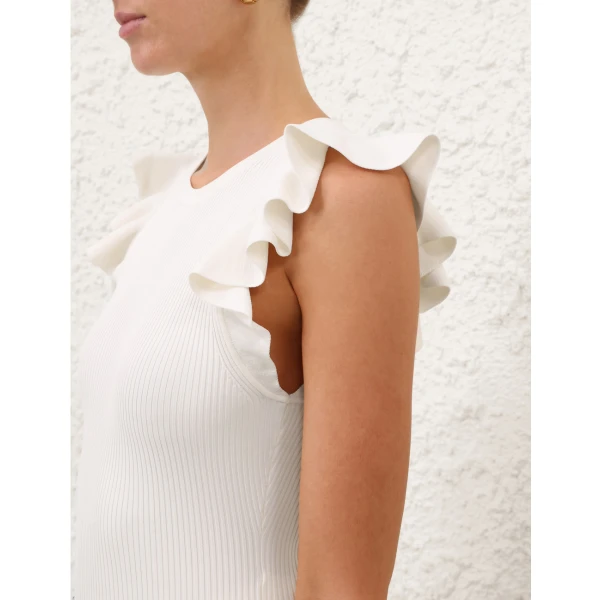 Elevate your elegance in this Zimmermann Tops available now at Luxury Shoes 
