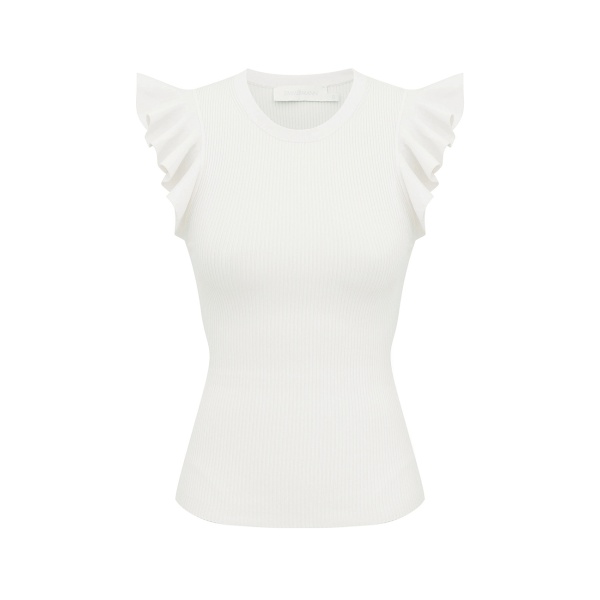 Elevate your elegance in this Zimmermann Tops available now at Luxury Shoes 