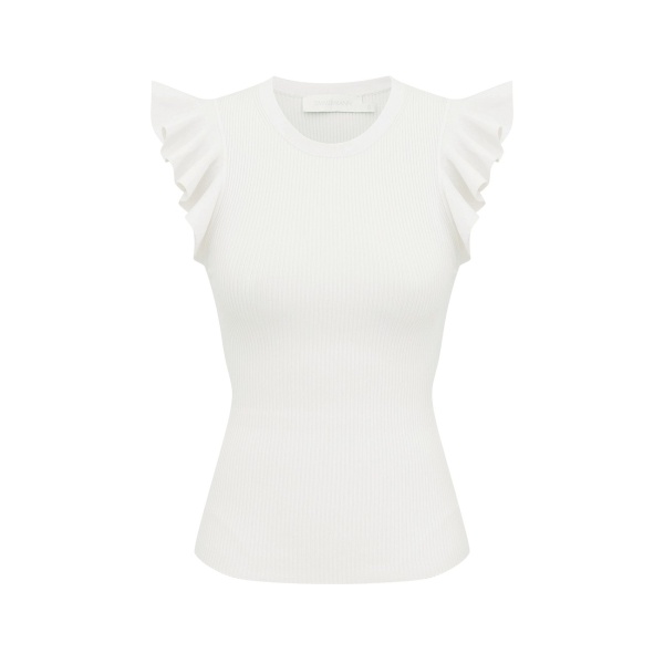 Elevate your elegance in this Zimmermann Tops available now at Luxury Shoes 