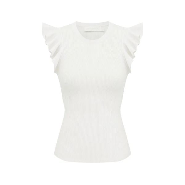 Elevate your elegance in this Zimmermann Tops available now at Luxury Shoes 