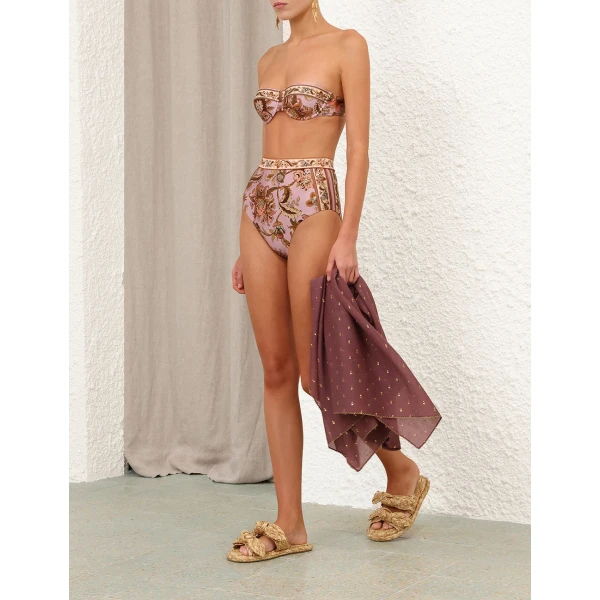 Zimmermann Aster High Waist Pant, view 3
