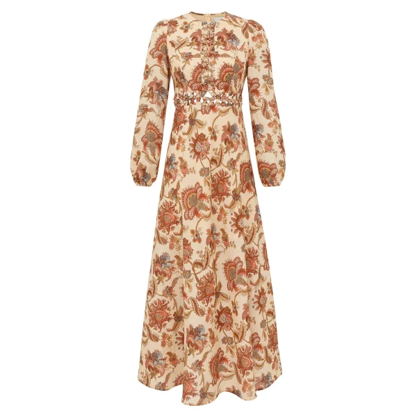 Elevate your elegance in this Zimmermann Dresses available now at Luxury Shoes 