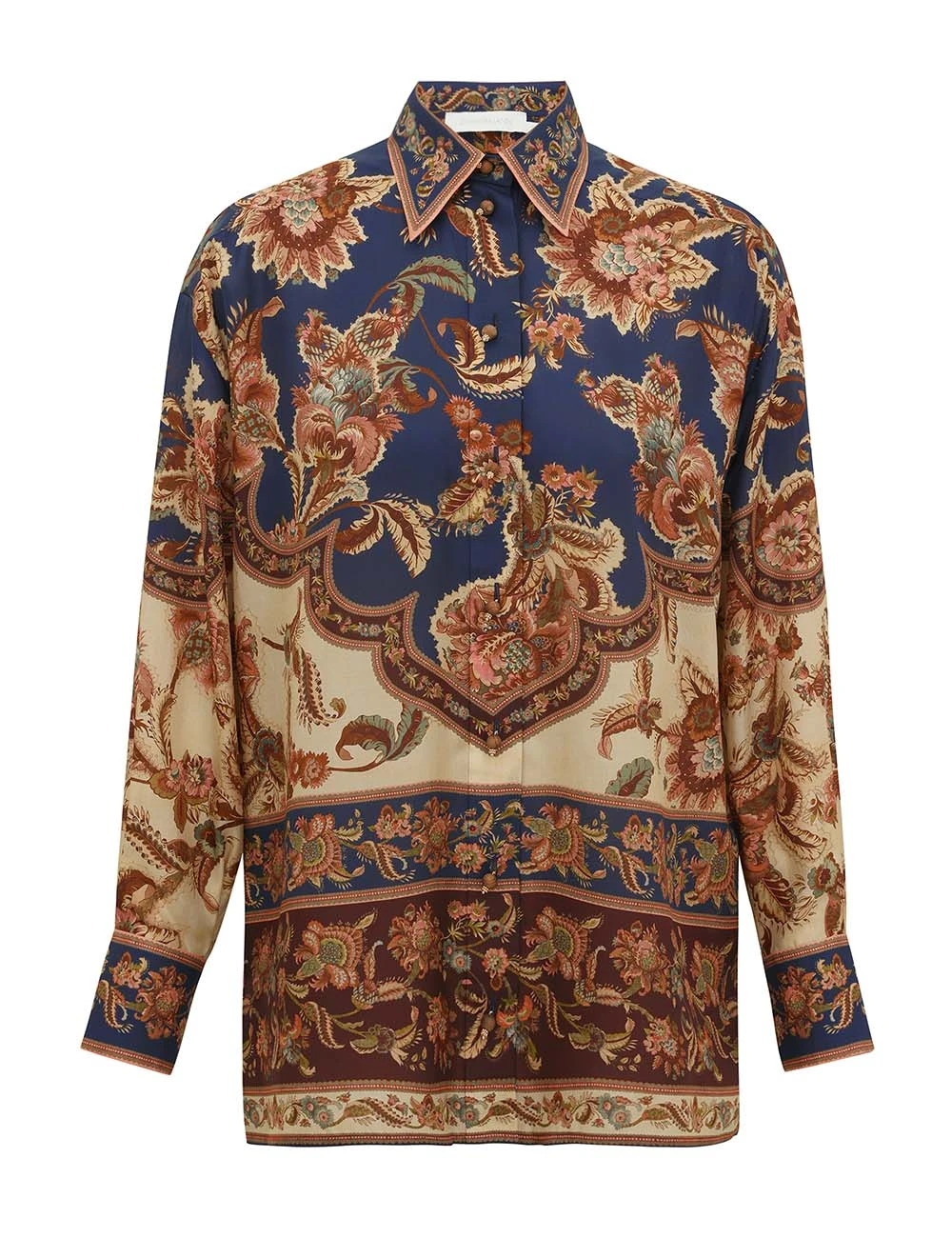 Zimmermann Aster Relaxed Shirt | Ready to Wear Collection Luxury Shoes Elevate your elegance in this Zimmermann Tops available now at Luxury Shoes