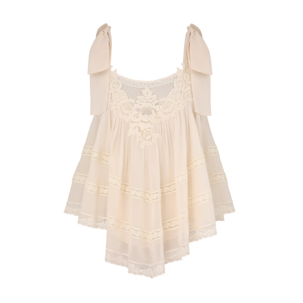Elevate your elegance in this Zimmermann Tops available now at Luxury Shoes 
