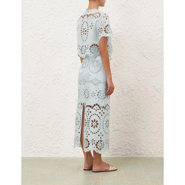 Elevate your elegance in this Zimmermann Tops available now at Luxury Shoes 
