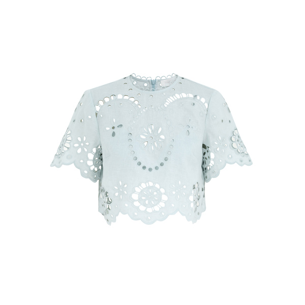 Elevate your elegance in this Zimmermann Tops available now at Luxury Shoes 