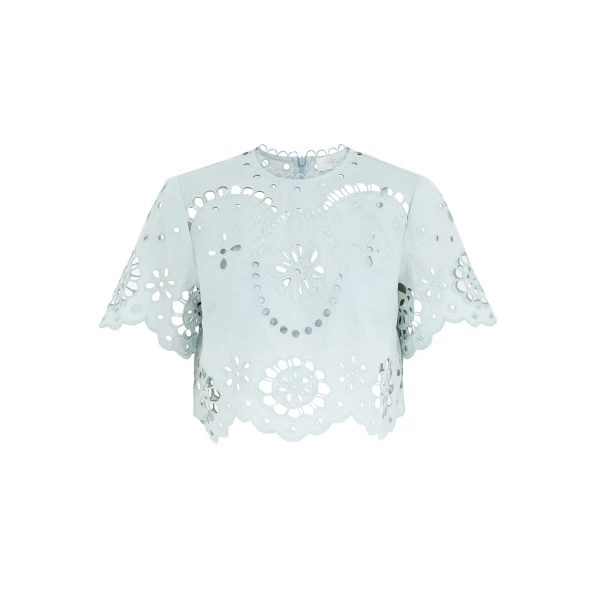 Elevate your elegance in this Zimmermann Tops available now at Luxury Shoes 