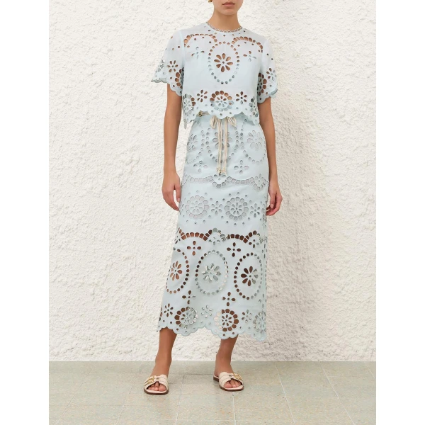Elevate your elegance in this Zimmermann Skirts available now at Luxury Shoes 