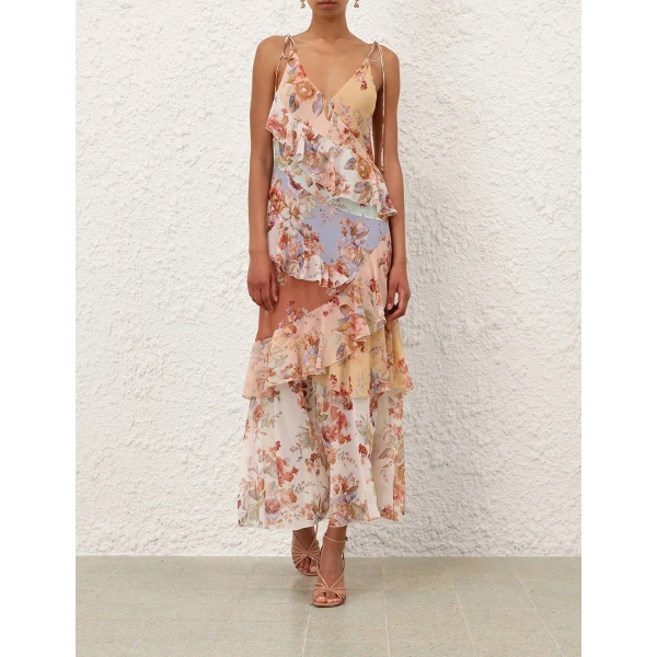 Elevate your elegance in this Zimmermann Dresses available now at Luxury Shoes 