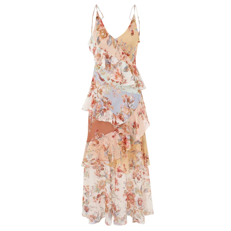 Elevate your elegance in this Zimmermann Dresses available now at Luxury Shoes 