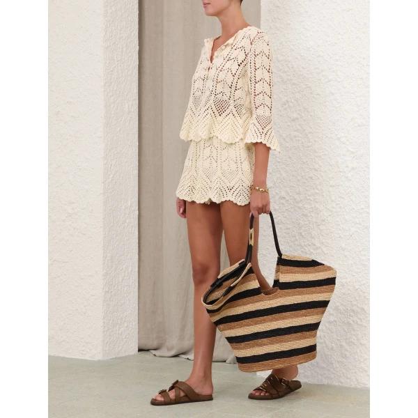 Elevate your elegance in this Zimmermann Shorts available now at Luxury Shoes 