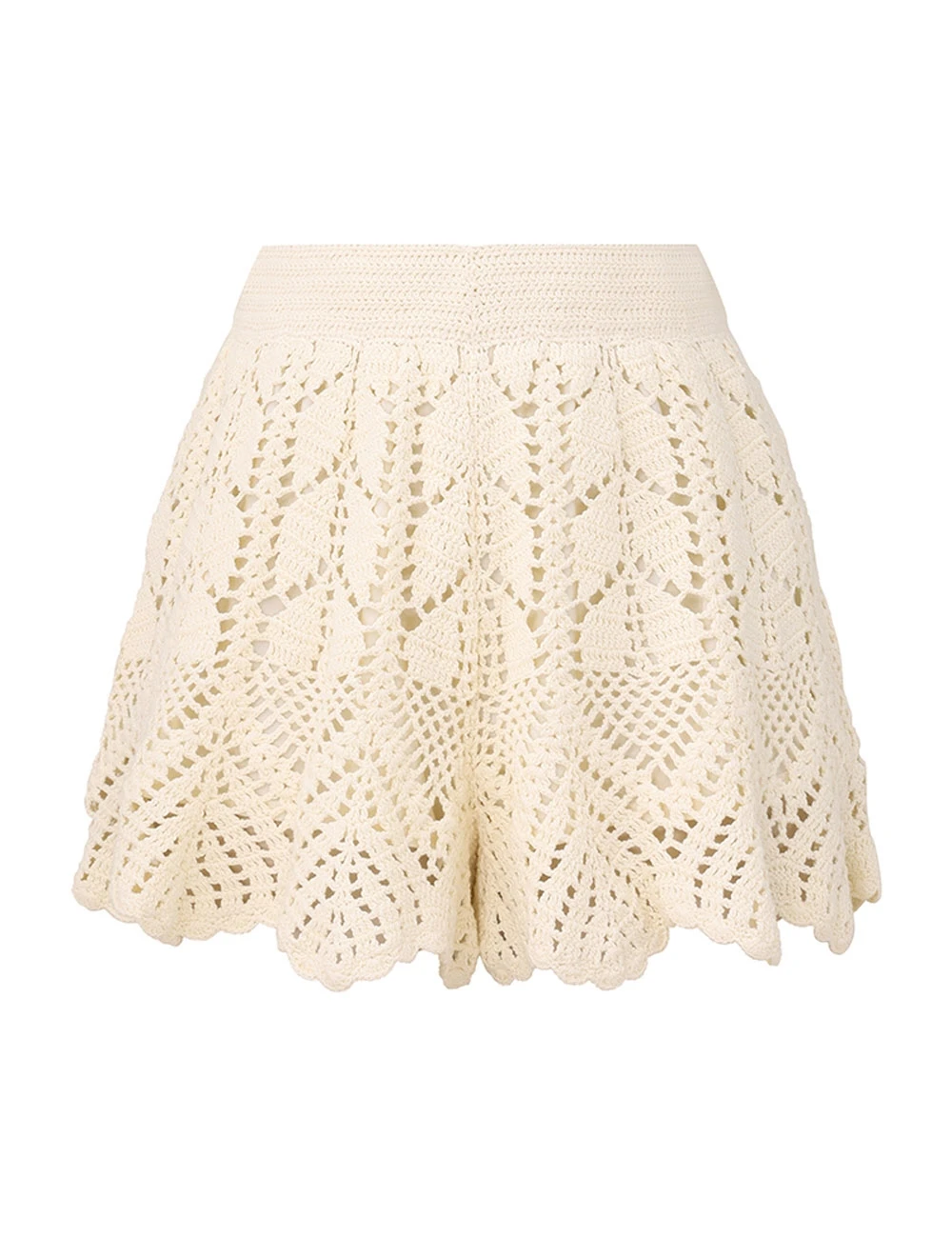 Zimmermann Awaken Lace Crochet Short | Ready to Wear Collection Luxury Shoes Elevate your elegance in this Zimmermann Shorts available now at Luxury Shoes