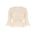 Zimmermann Awaken Lace Crochet Top | Ready to Wear Collection Luxury Shoes Elevate your elegance in this Zimmermann Tops available now at Luxury Shoes