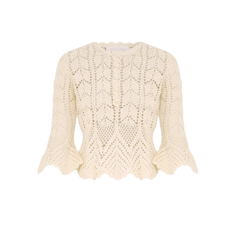 Elevate your elegance in this Zimmermann Tops available now at Luxury Shoes 