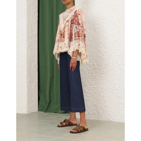 Elevate your elegance in this Zimmermann Tops available now at Luxury Shoes 