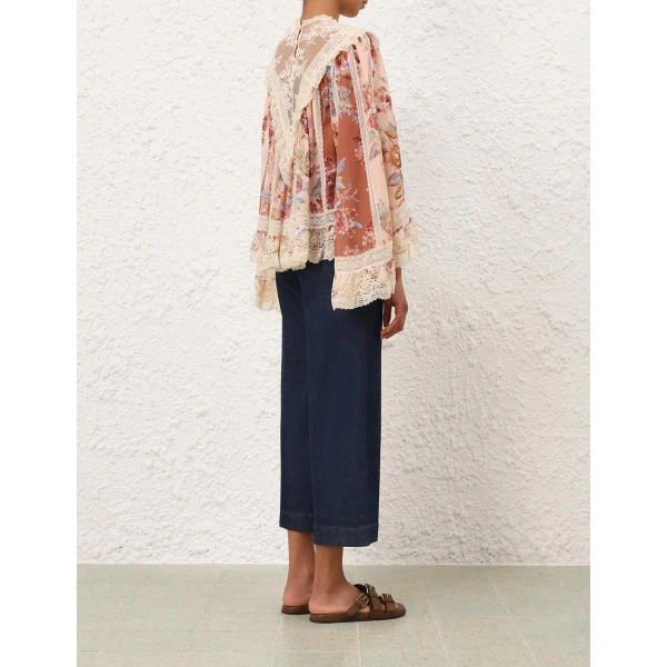 Elevate your elegance in this Zimmermann Tops available now at Luxury Shoes 