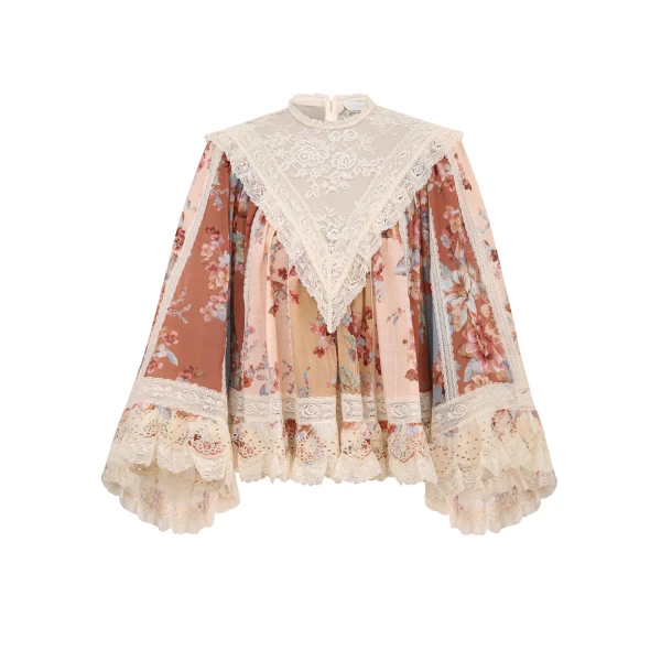 Elevate your elegance in this Zimmermann Tops available now at Luxury Shoes 