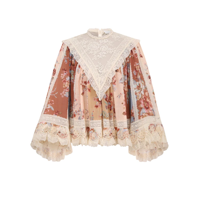 Elevate your elegance in this Zimmermann Tops available now at Luxury Shoes 