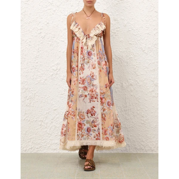 Elevate your elegance in this Zimmermann Dresses available now at Luxury Shoes 