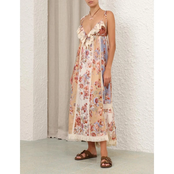 Elevate your elegance in this Zimmermann Dresses available now at Luxury Shoes 