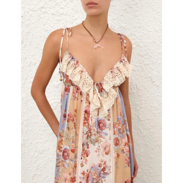 Elevate your elegance in this Zimmermann Dresses available now at Luxury Shoes 