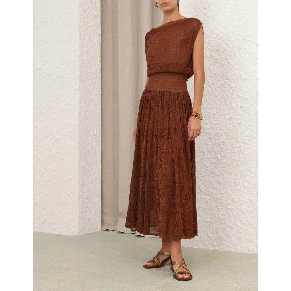 Elevate your elegance in this Zimmermann Skirts available now at Luxury Shoes 
