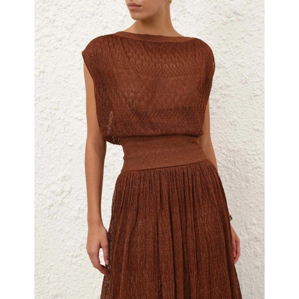 Elevate your elegance in this Zimmermann Tops available now at Luxury Shoes 