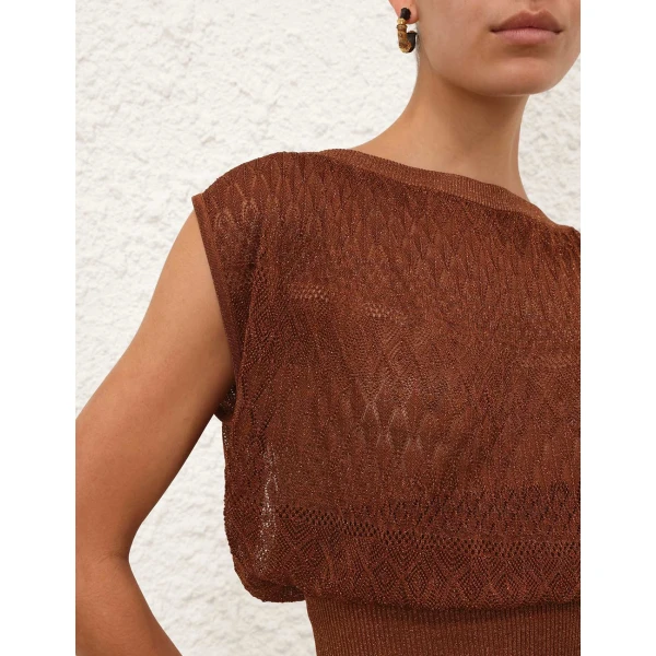Elevate your elegance in this Zimmermann Tops available now at Luxury Shoes 
