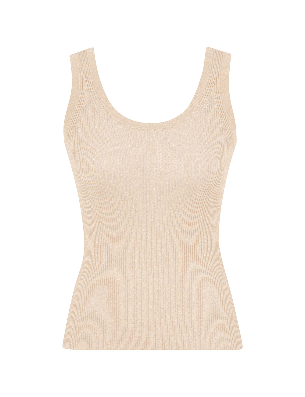 Zimmermann Awaken Metallic Scoop Tank Top
