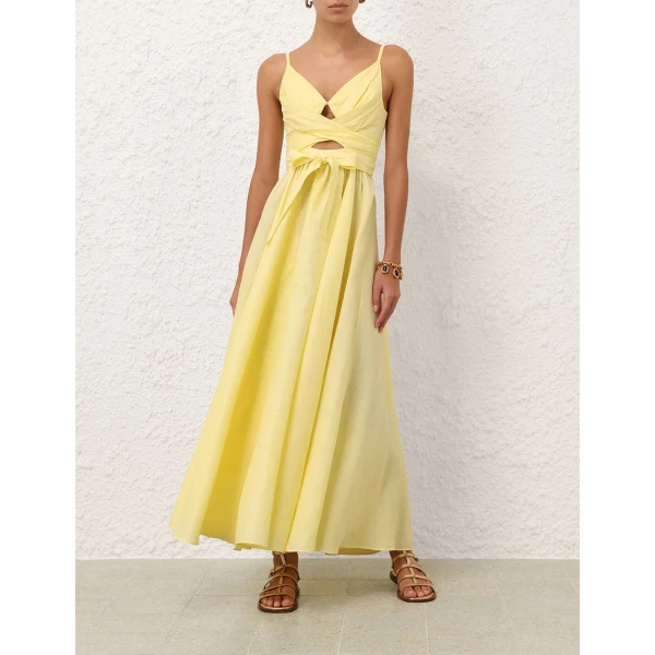 Elevate your elegance in this Zimmermann Dresses available now at Luxury Shoes 