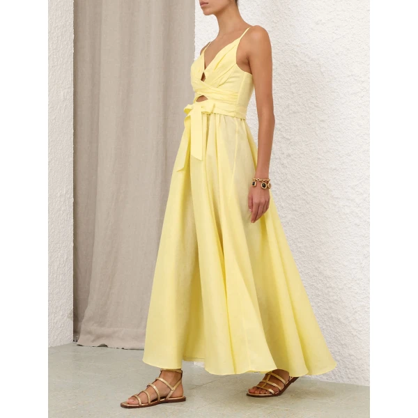 Elevate your elegance in this Zimmermann Dresses available now at Luxury Shoes 