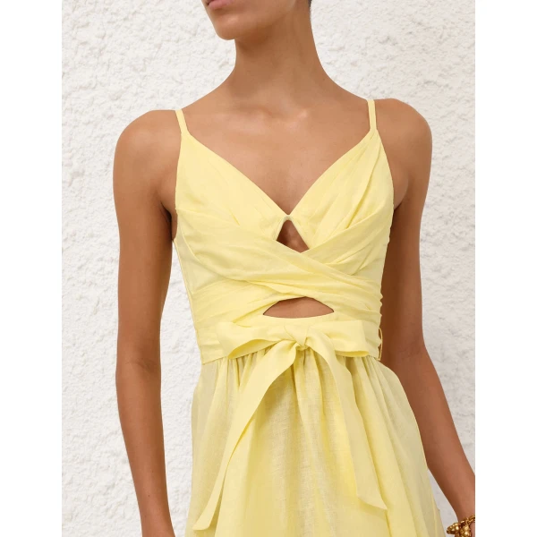 Elevate your elegance in this Zimmermann Dresses available now at Luxury Shoes 