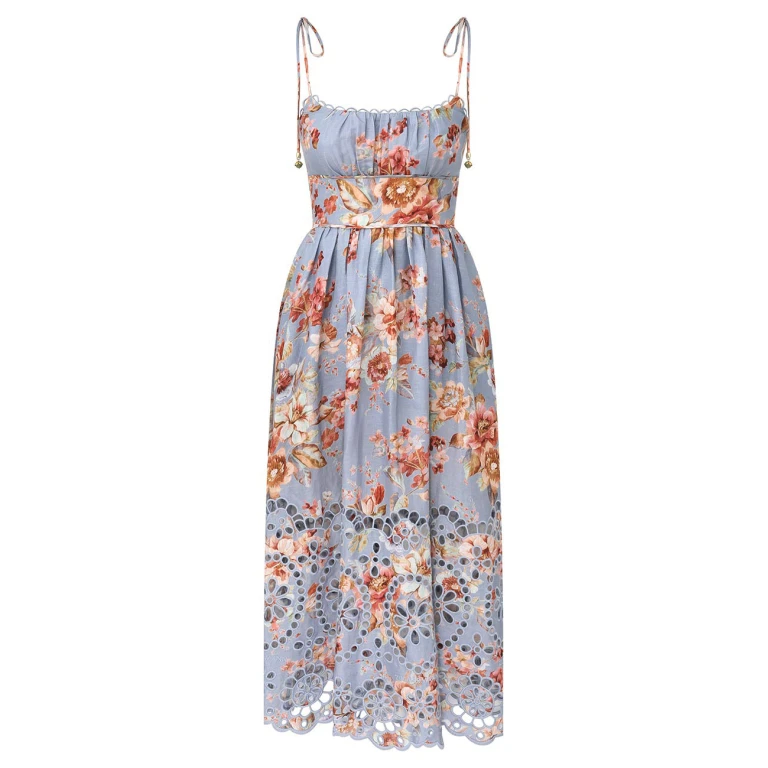 Elevate your elegance in this Zimmermann Dresses available now at Luxury Shoes 