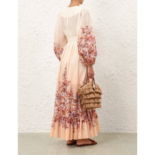 Elevate your elegance in this Zimmermann Dresses available now at Luxury Shoes 