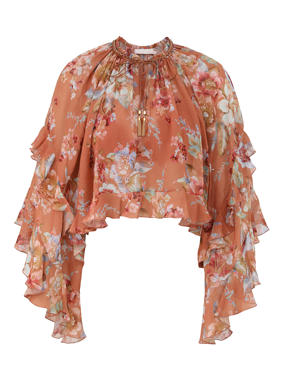 Zimmermann Awaken Ruffle Blouse