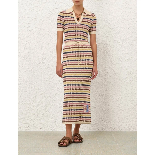 Elevate your elegance in this Zimmermann Knitwear available now at Luxury Shoes 